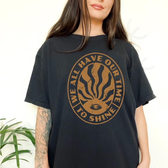 Comfort Colors We All Have Our Time To Shine Distressed Graphic Tee - Picture 5 of 10